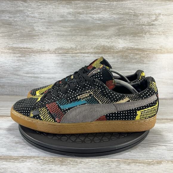 Puma Men’s 68 Black History Low Top Sneakers Size 11 - Picture 1 of 15